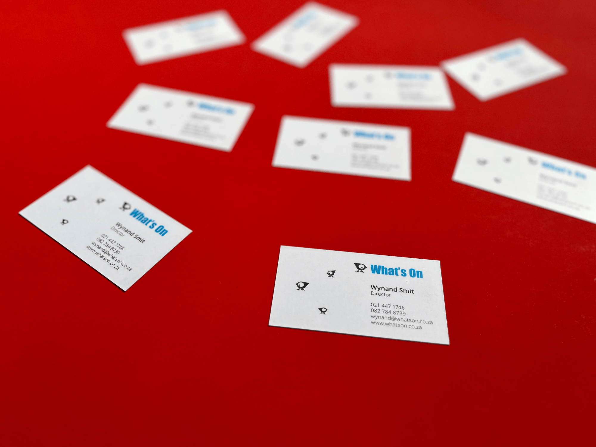 What's On Business Card